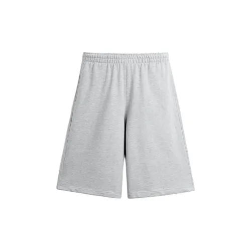 ZARA Casual Shorts Men Marbled Gray