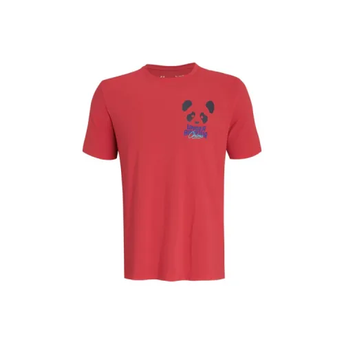 Under Armour T-Shirts Unisex Red