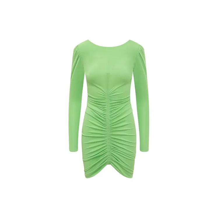 GIVENCHY SS23 Long-Sleeved Dresses Women's Green-1