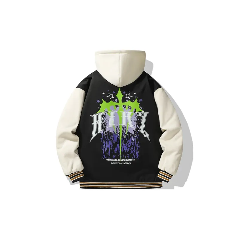 HIKZ Puffer Jacket Unisex Black-1