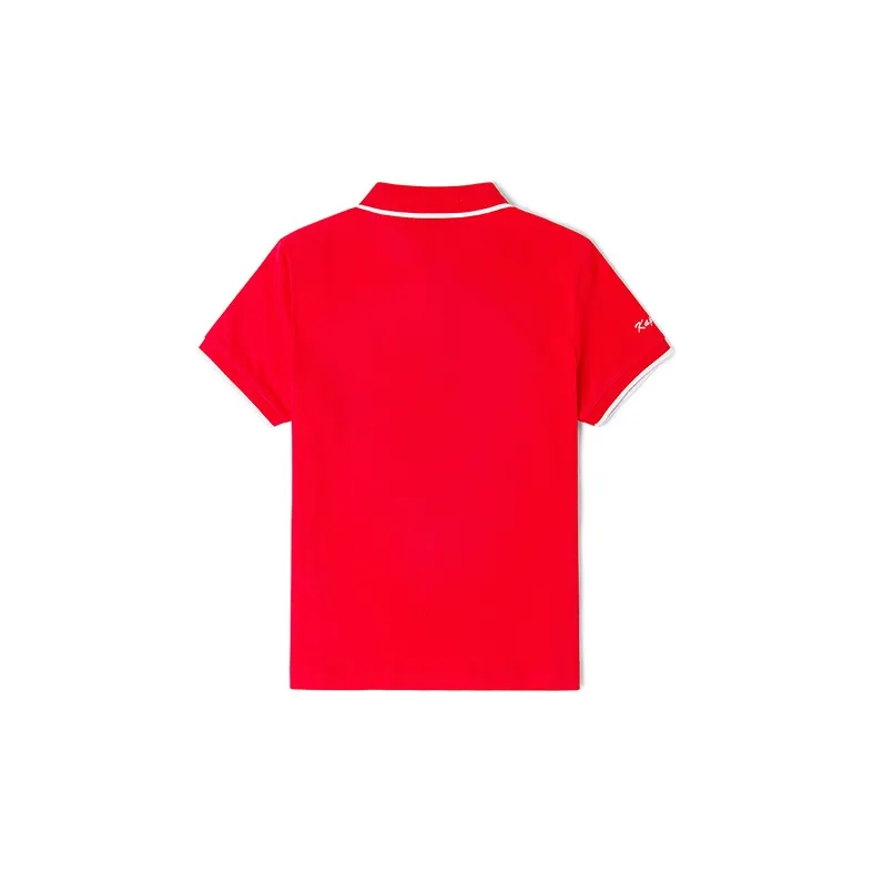 Kappa Polo Shirts Unisex Red 553-1