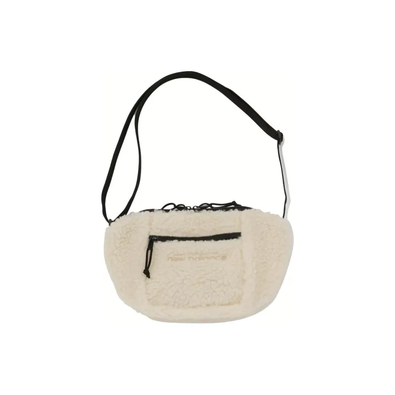 New Balance Sherpa One Shoulder Crossbody Fanny Pack Regular Unisex White-1