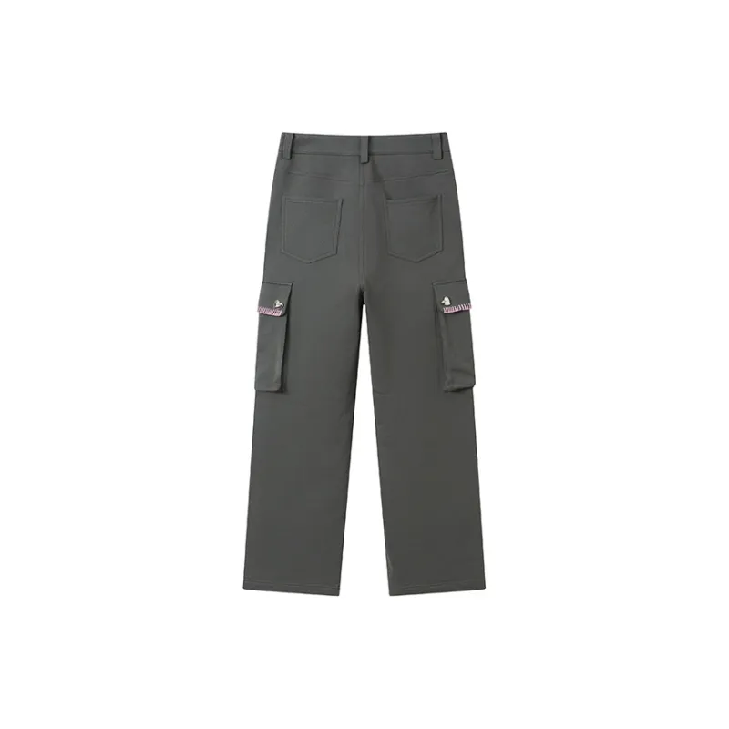 ANDREA MARTIN Cargo Pants Women's Gray-1