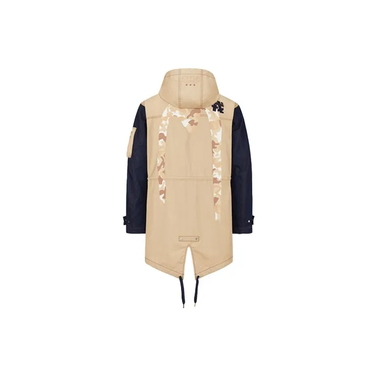EVISU Trench Coats Men Apricot-1