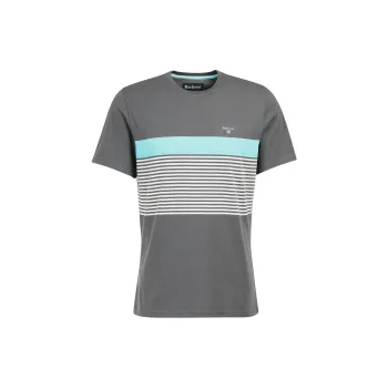 BARBOUR T-Shirts Men Gray