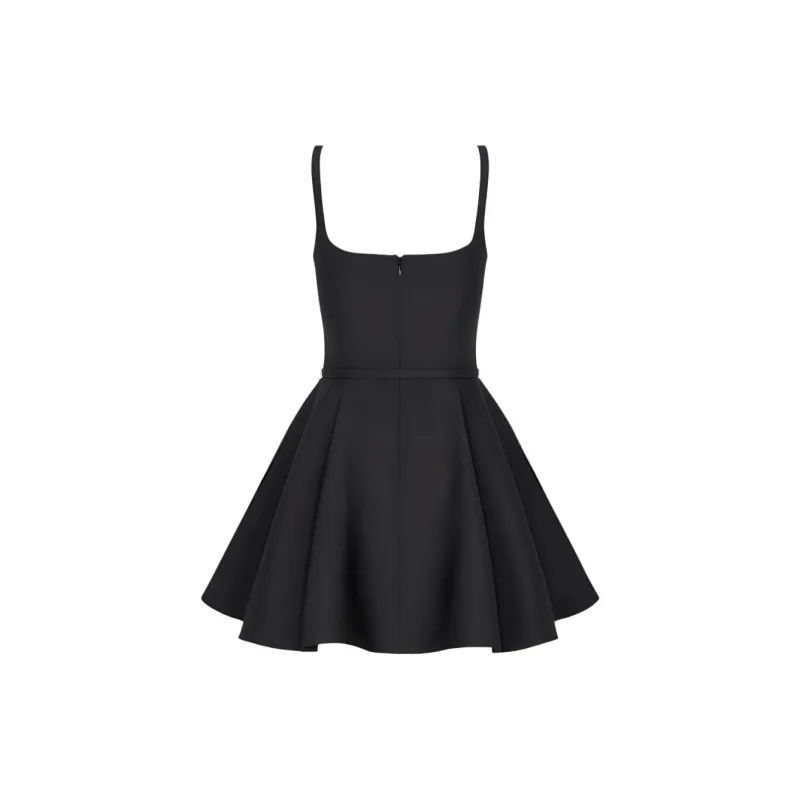 DIOR SS24 Slip Dresses Women's Black-1