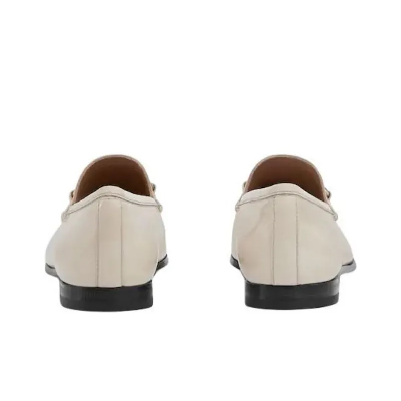 GUCCI Jordaan Loafers Women's White-4