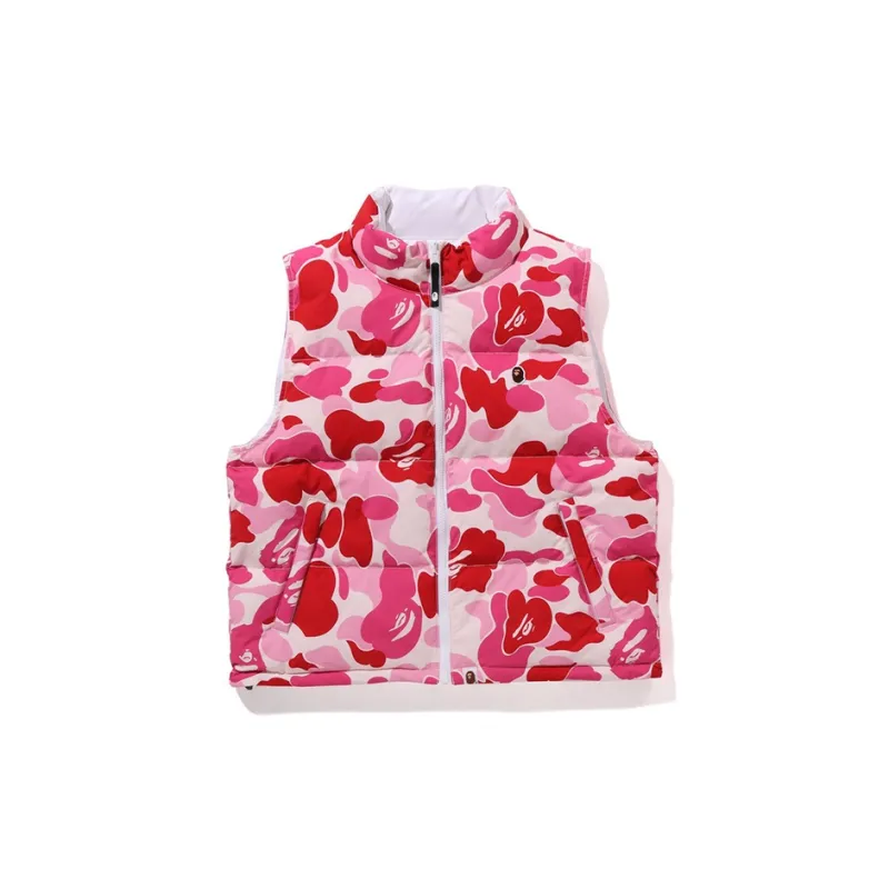 A BATHING APE FW23 ABC CAMO REVERSIBLE DOWN VEST Vest Women's-4