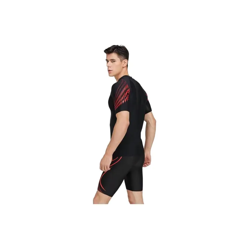 Arena Men's Swimwear Men's Black/Red-2