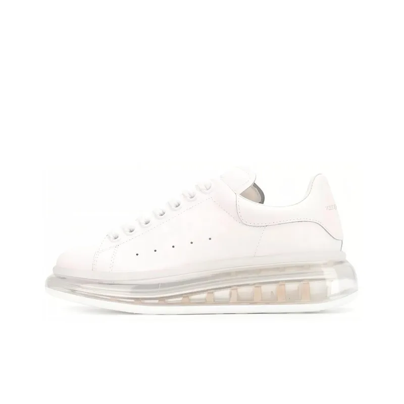 Alexander McQueen Oversized Sneaker 'White Clear Sole' Women's-0