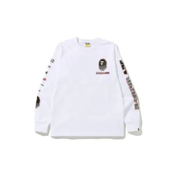 A BATHING APE Graphic #1 L/S Tee