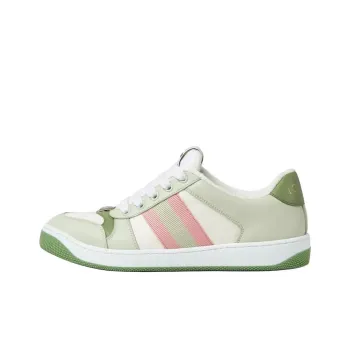GUCCI Screener Dusty Shoes Low Top Skateboard Shoes Women's Green