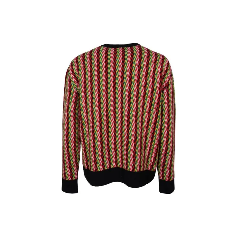 Lanvin Chevron Motif Crewneck Jumper-1