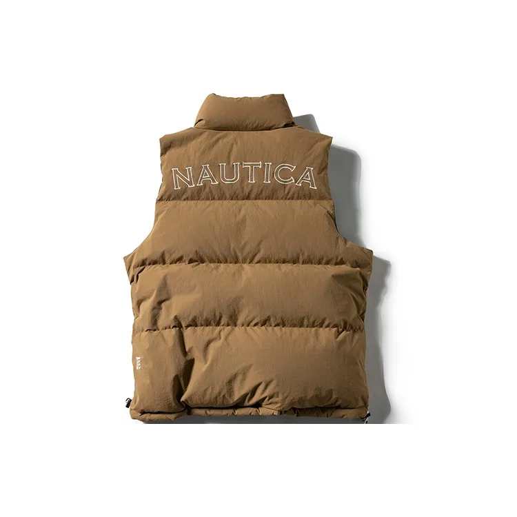 Nautica White Sail Vests Unisex-1