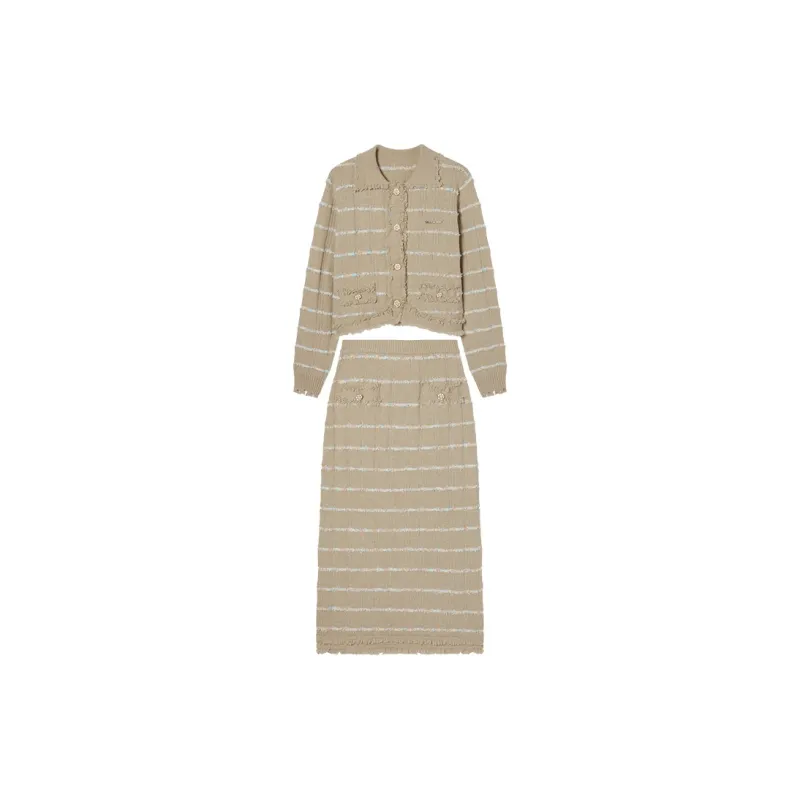 EPTISON WOMAN Two Piece Skirt Sets Women's-1