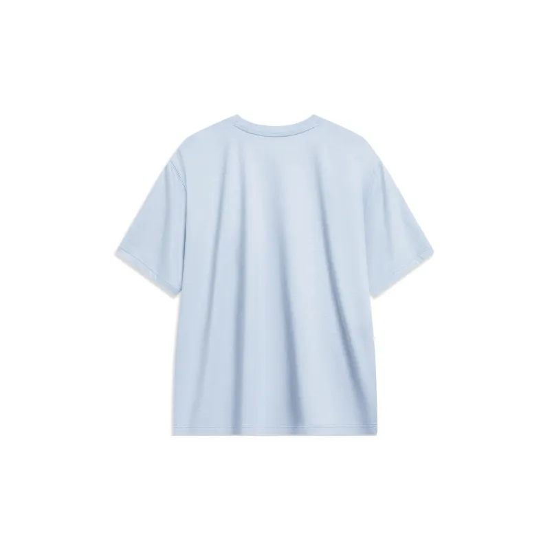 LiNing Sports Fashion Collection T Shirt Unisex Mist Blue-1