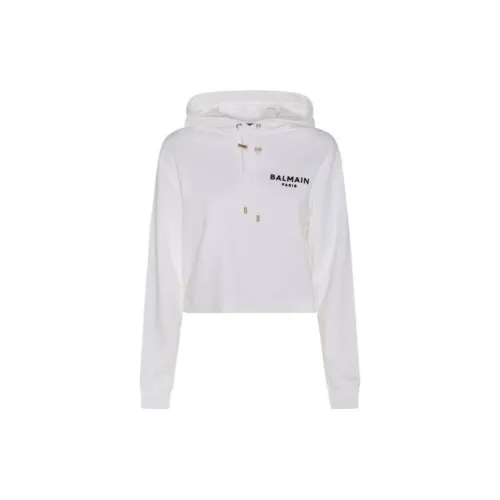 BALMAIN Sweatshirts Women's White