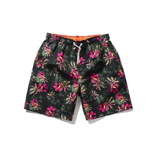 GAILANG Beach Shorts Men Vintage Multicolor