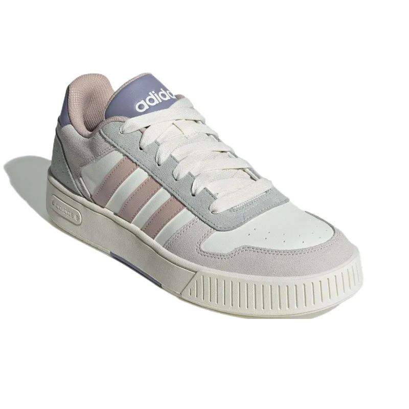 Adidas Anti Slip Wear Resistant Low Top Skateboard Shoes Unisex White Gray-2