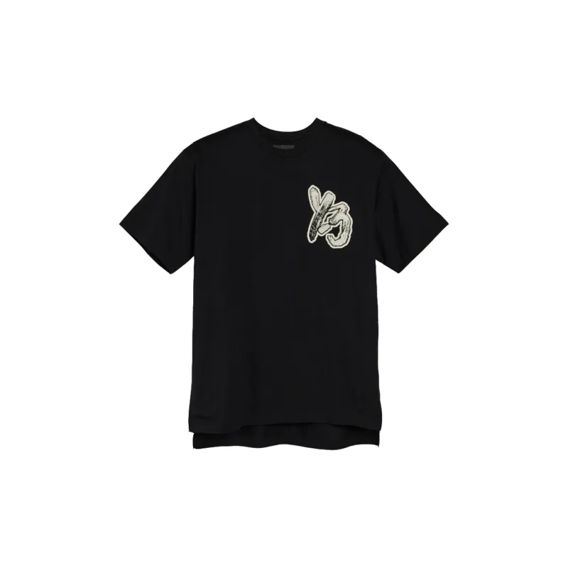 Y 3 T Shirts Unisex Black-0