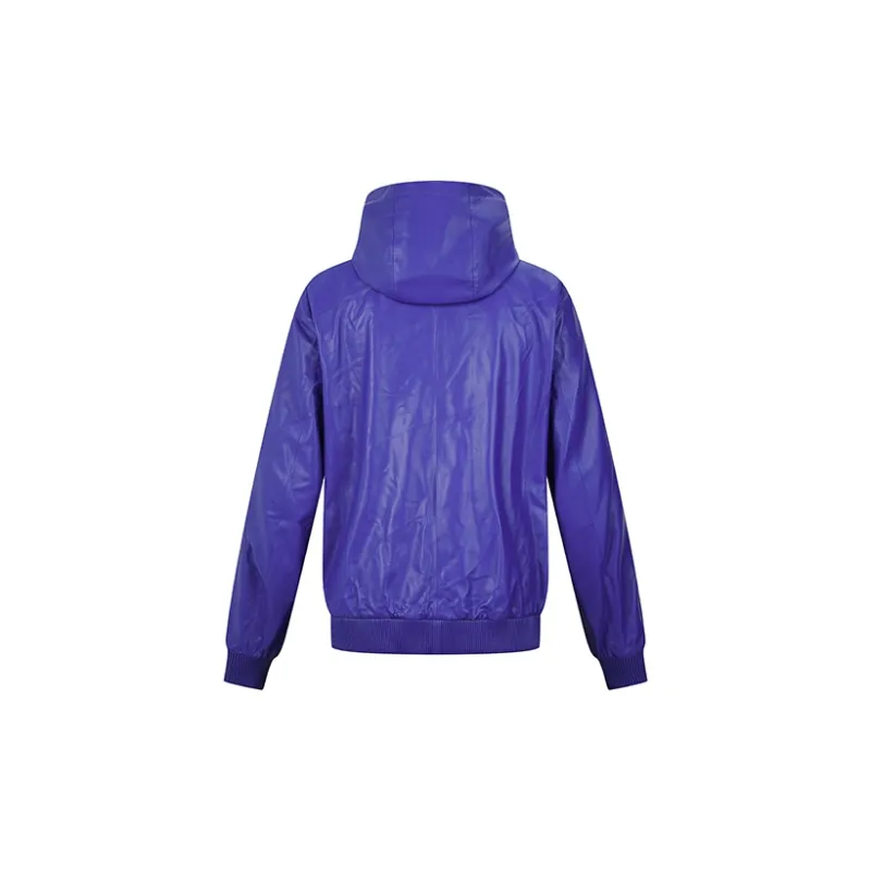 RARE Leather Jackets Men Royal Blue-1