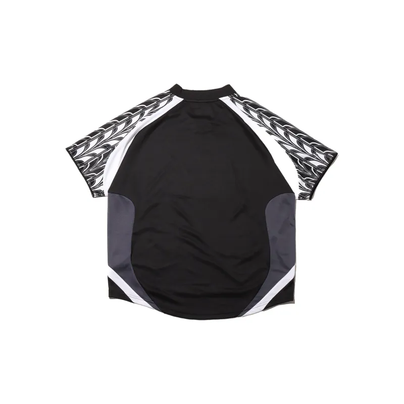 PUMA Football SS24 Soccer Jersey Unisex Black White Gray-1