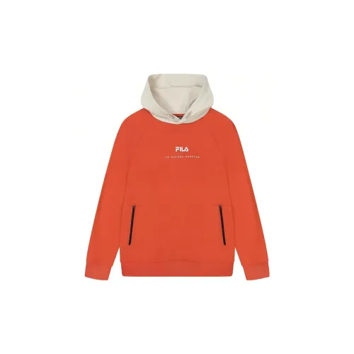 FILA Sweatshirts Men Autumn Orange