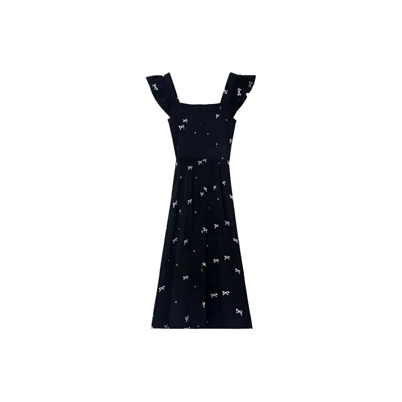 RTNH Sleeveless Dress Women's Black-1