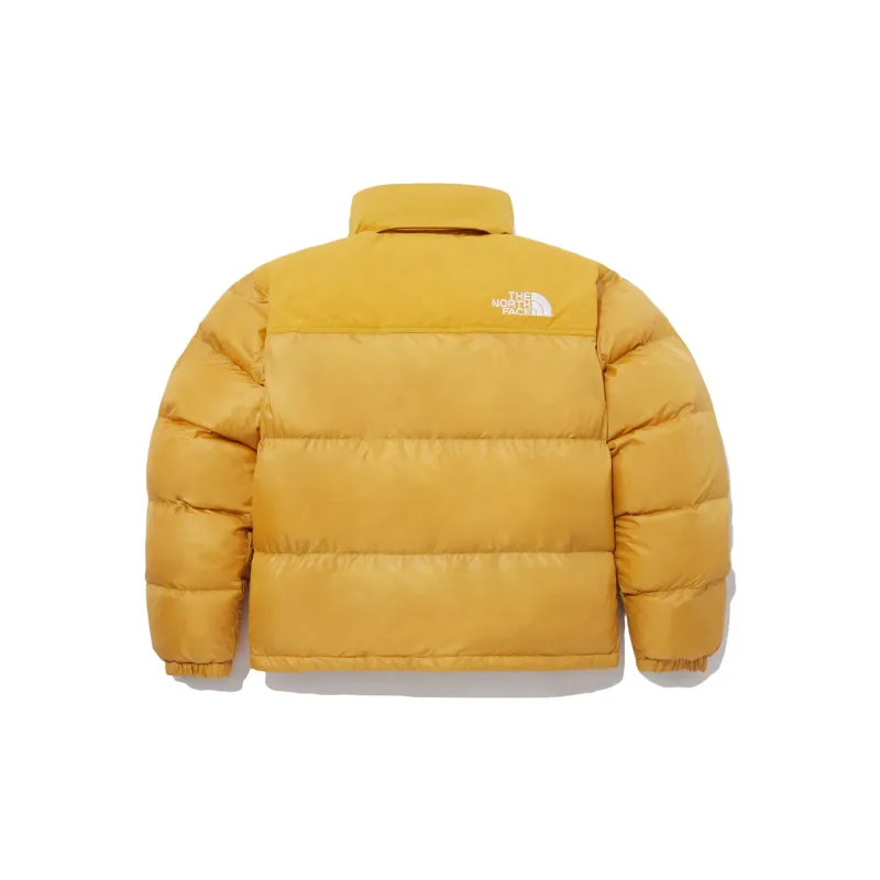 THE NORTH FACE M'S Nuptse On Ball Jacket Gold Yellow Unisex Korea Version-1