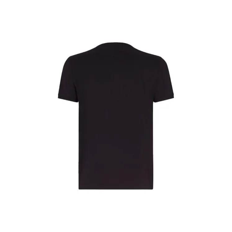 FENDI T Shirts Men Black-1
