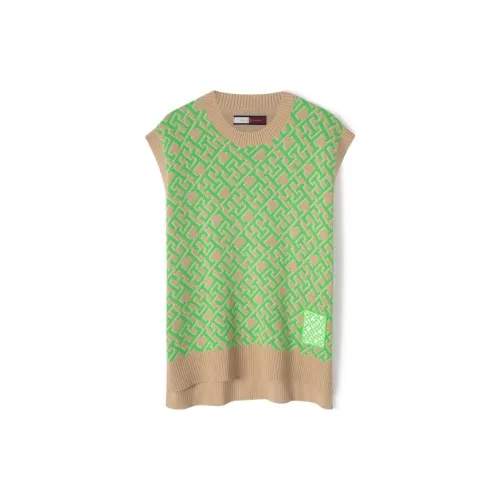 Tommy Hilfiger Knitwear Men Khaki Base Green Print AB9