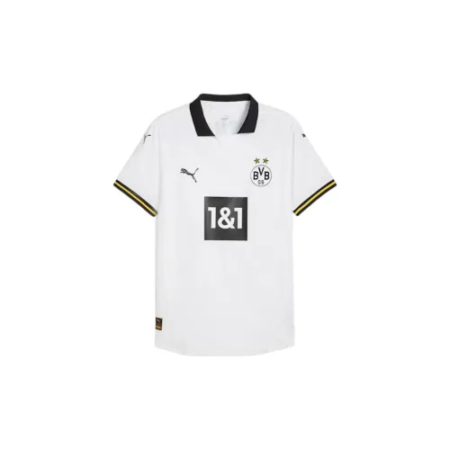 PUMA Borussia Dortmund Soccer Jerseys Men White