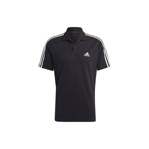 Adidas Polo Shirts Men Black