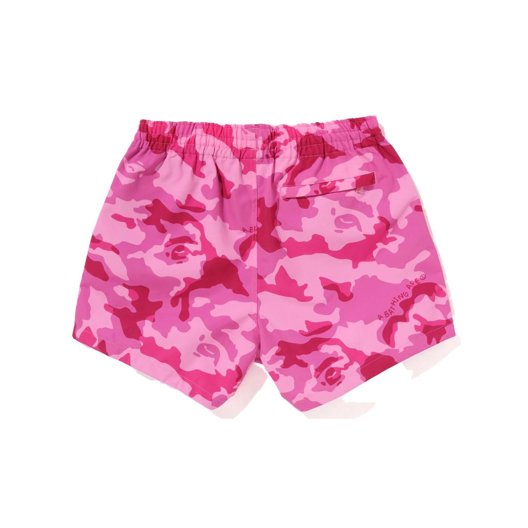 Pink bape shorts best sale