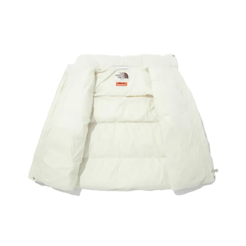THE NORTH FACE Puffer Jacket Winter Unisex Ecru-2