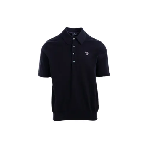 Paul Smith Polo Shirts Men Navy Blue