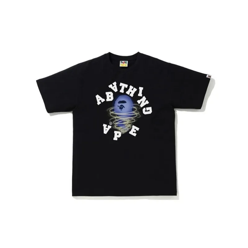 Bape Storm Broken College Tee-0