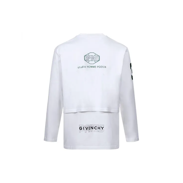 Givenchy T Shirts Men White-1