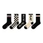 American Letter Trendy Socks H Combo-5 Pack