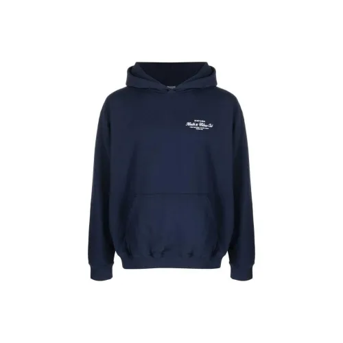 SPORTY & RICH Sweatshirts Men Marine Blue