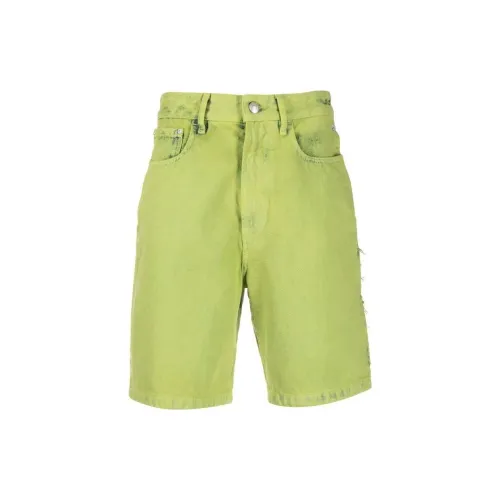 GCDS Casual Shorts Men Lime Green