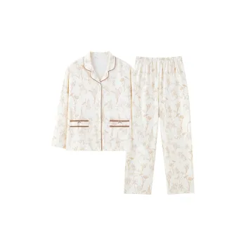 Kerener Pajama Set Women's Ecru