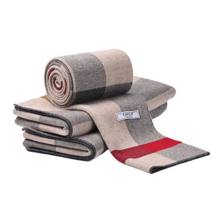 CARTELO Cotton Knit Scarves Unisex-2