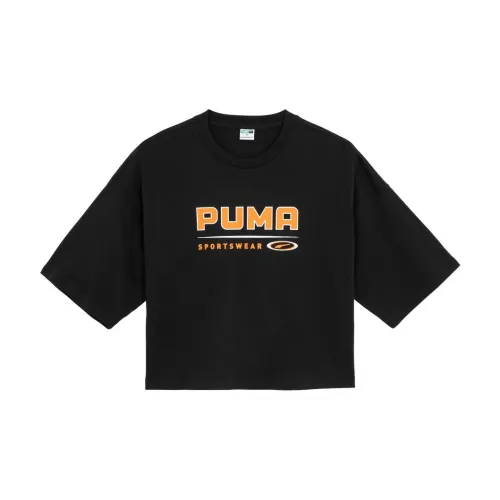 PUMA CLASSICS T-Shirts Women's Black