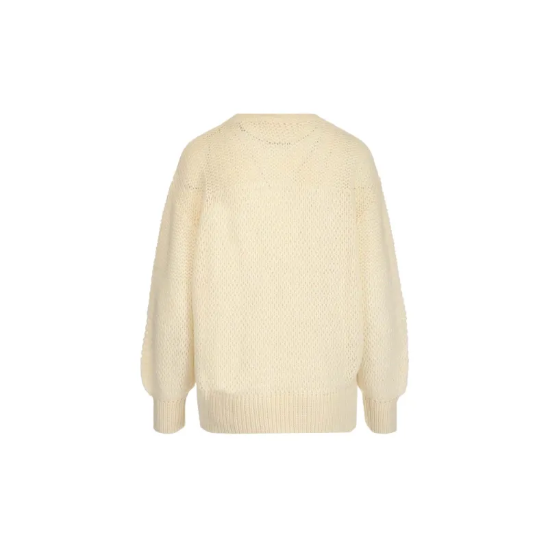 See By Chloe SS22 Sweater Women's Beige Yellow-1