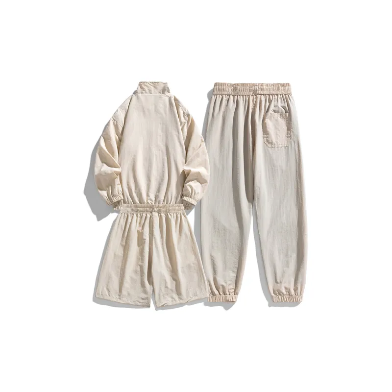 GOOSELIAR Coat, Shorts, Pants Three Piece Set Unisex-29