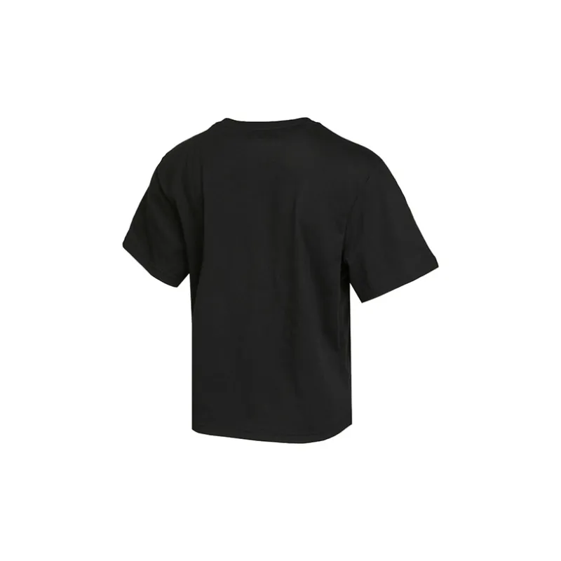 Adidas Neo Drop Shoulder Sleeve T Shirt Women's Black-1