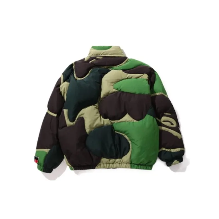 Bape Mega Abc Camo Detachable Hoodie Puffer Down Jacket-5