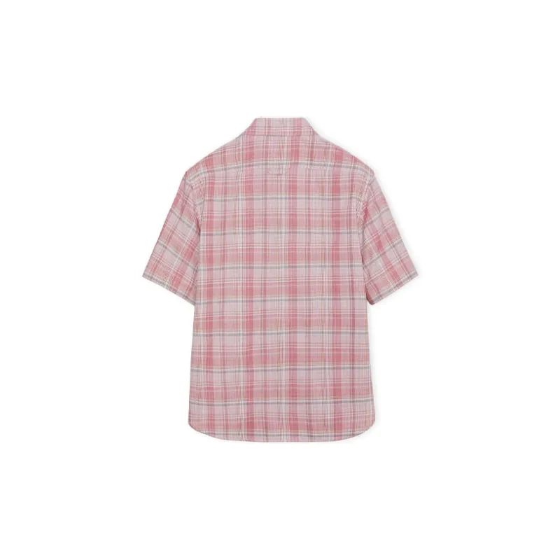 LOEWE 2010s Anagram patch Checked Shirt-1