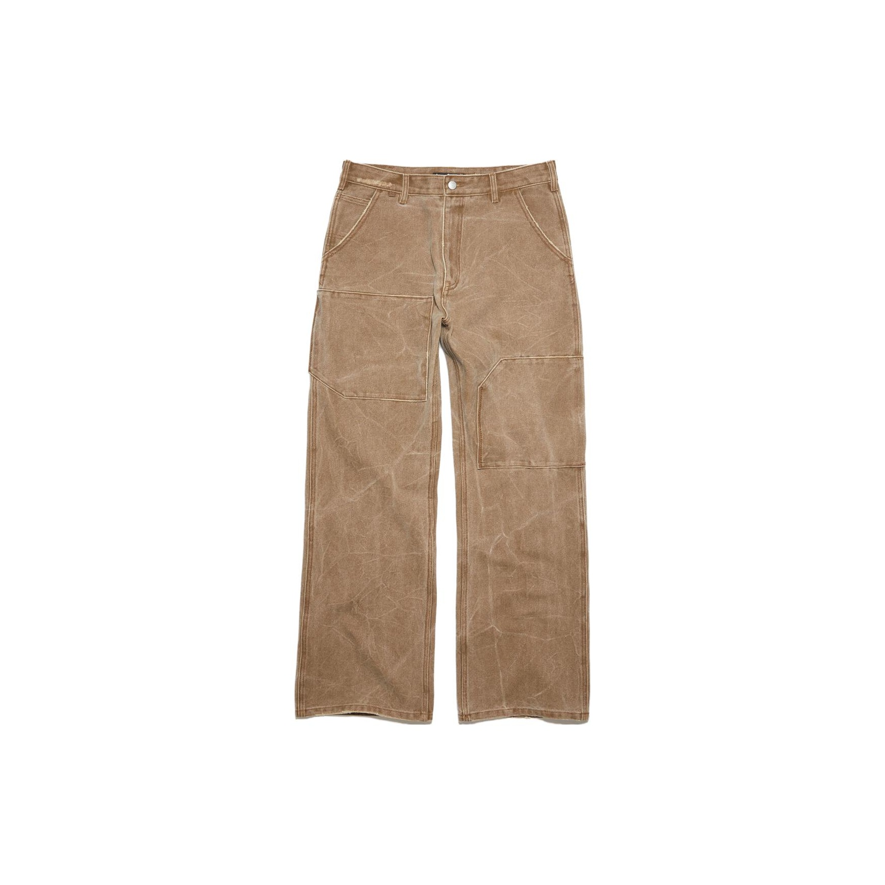 Acne Studios Distress Detailed Wide-Leg Pants M - POIZON